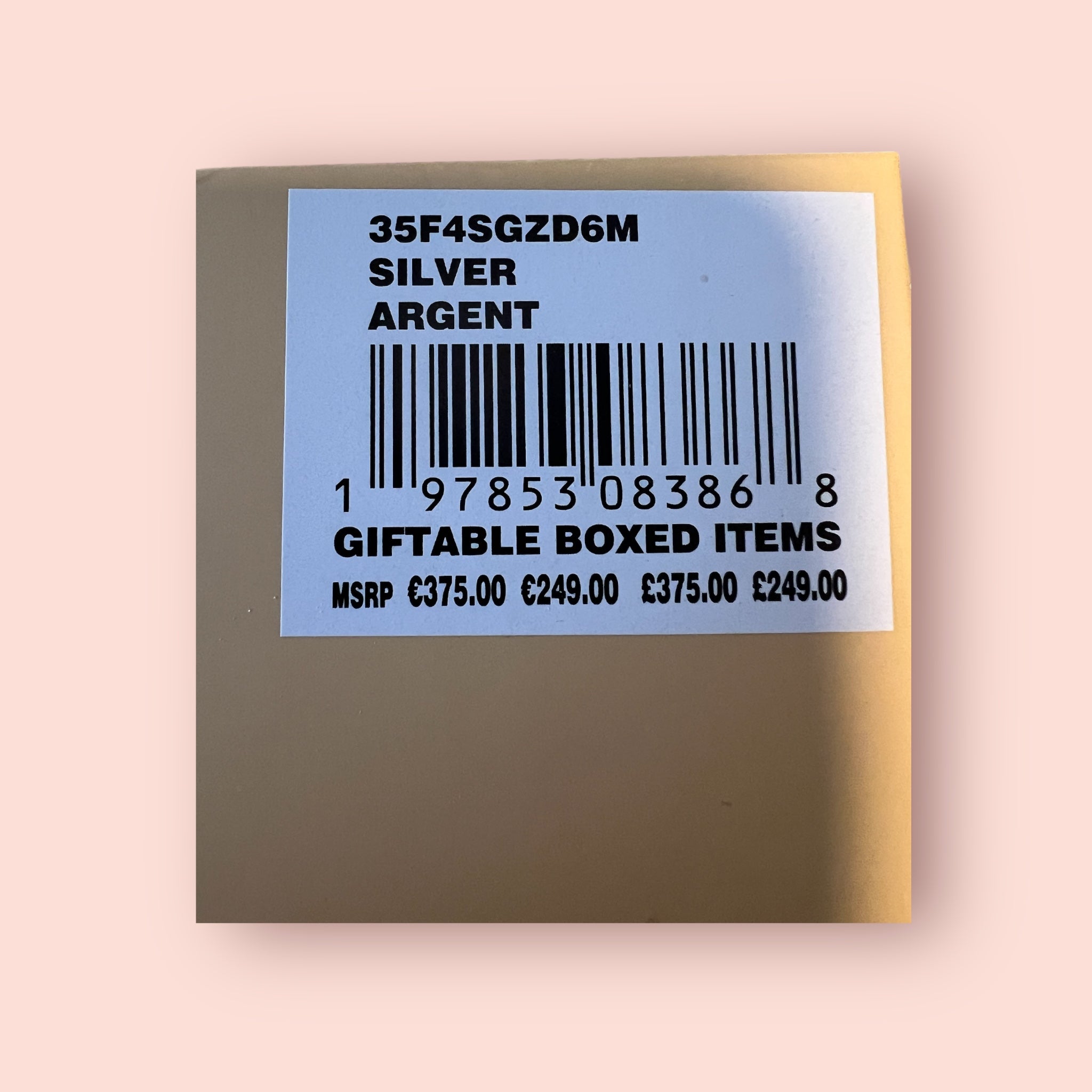 Michael Kors Tasche Umhängetasche Jet Set Travel MD Chain+Kartenetui Silber