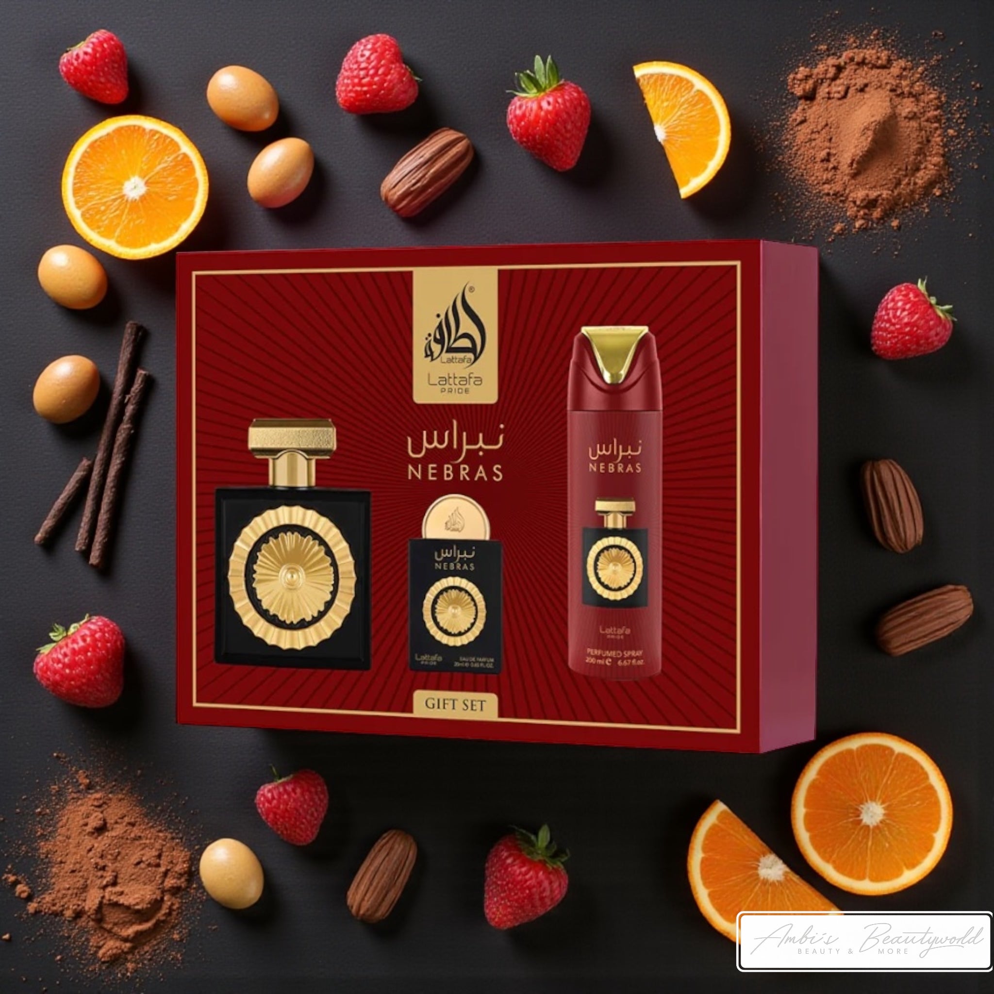 Lattafa Nebras Geschenkset 3-teilig ⭐️
