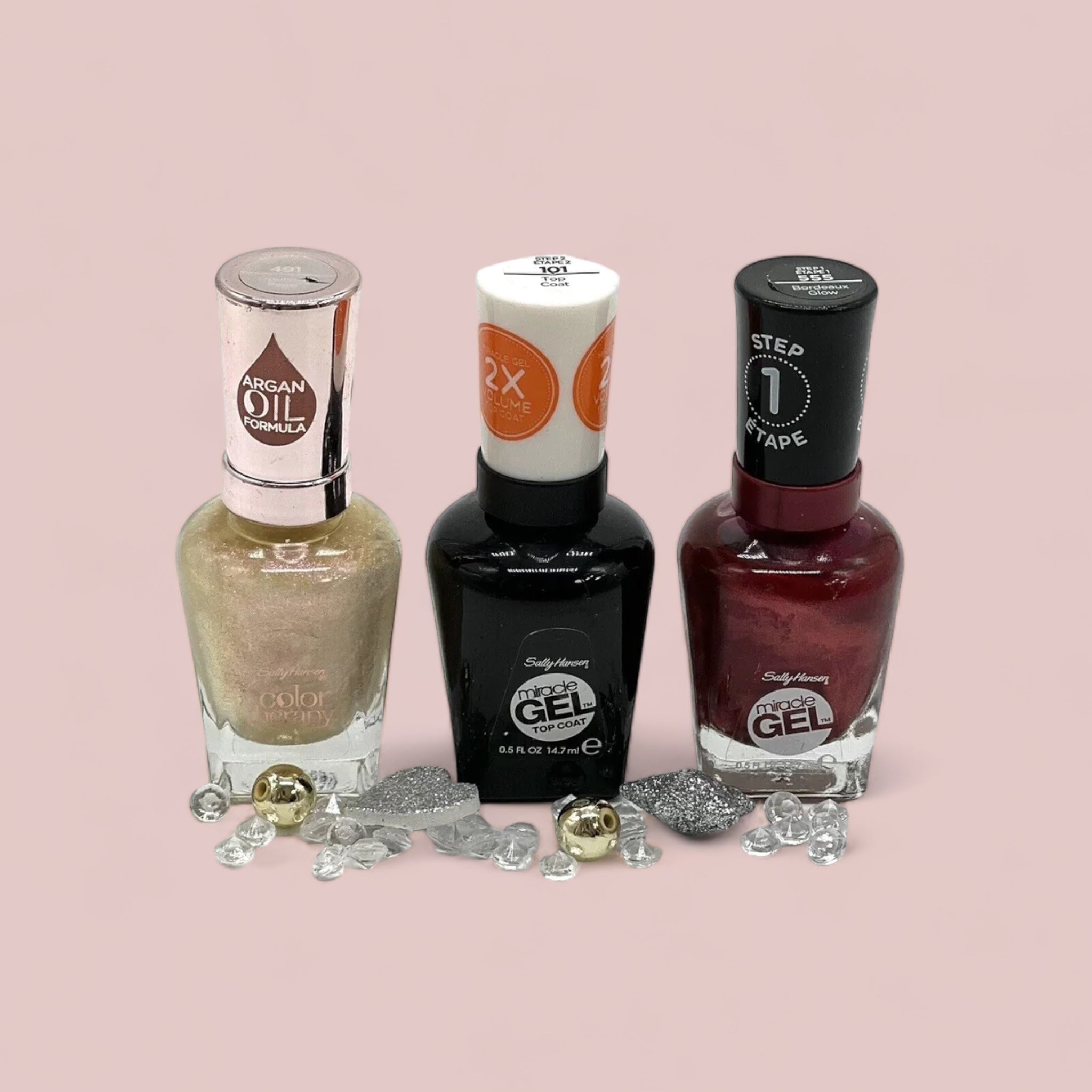 Sally Hansen Nagellack Set 3 x 14,7 ml ÜBERRASCHUNGS MIX NEU