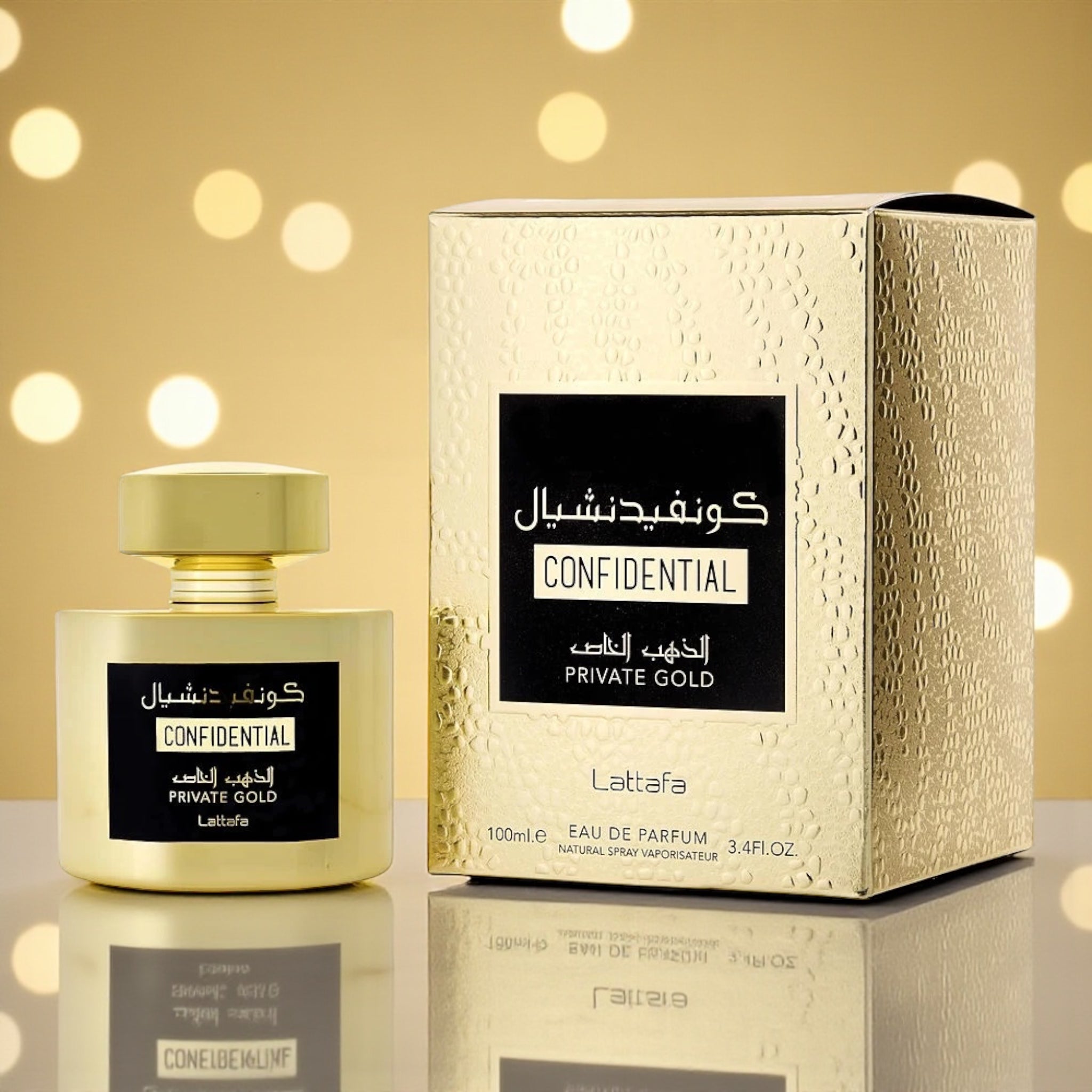 Lattafa Confidental Private Gold Eau de Parfum 100 ml