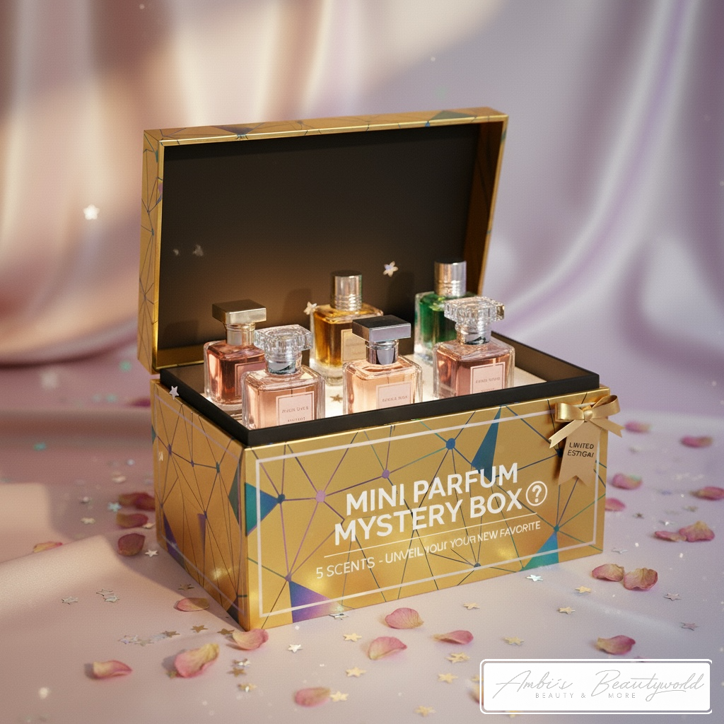 ✨ Mini Parfum Mystery Box für Ladys – 5-teilig ✨