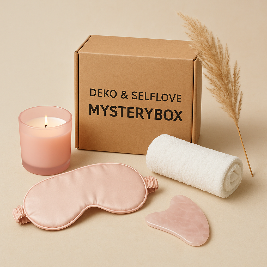 ✨ Deko & Selflove Mysterybox – 5-teilig | Wellness, Beauty & Cozy Vibes ✨