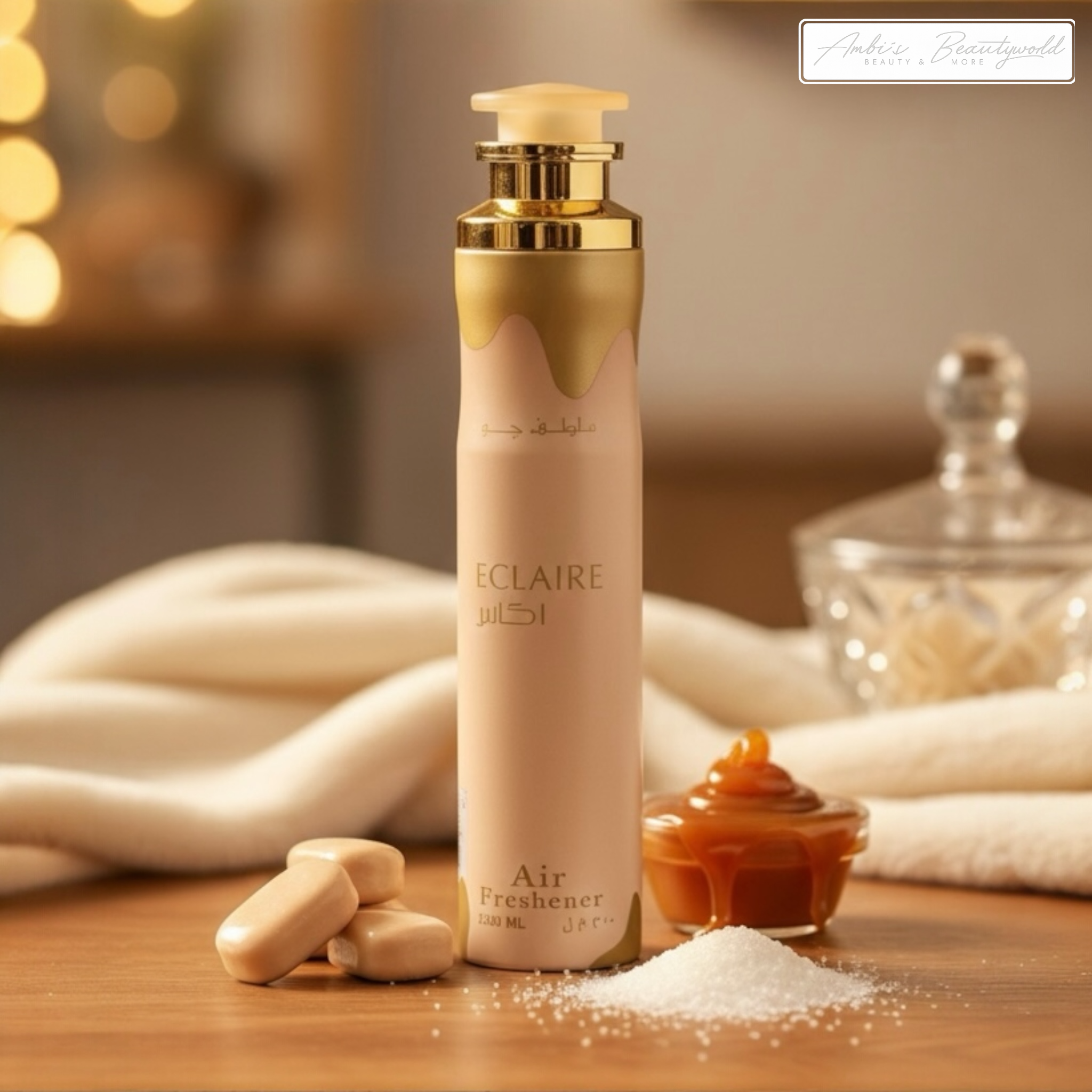 ✨ Lattafa Eclaire Raumspray 300ml – Süßer Duft wie frisch gebackenes Glück ✨