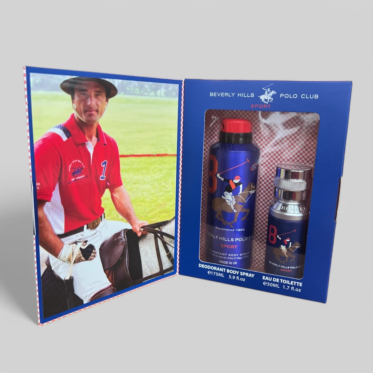 Beverly Hills Polo Club Sport No. 8 Set Herren