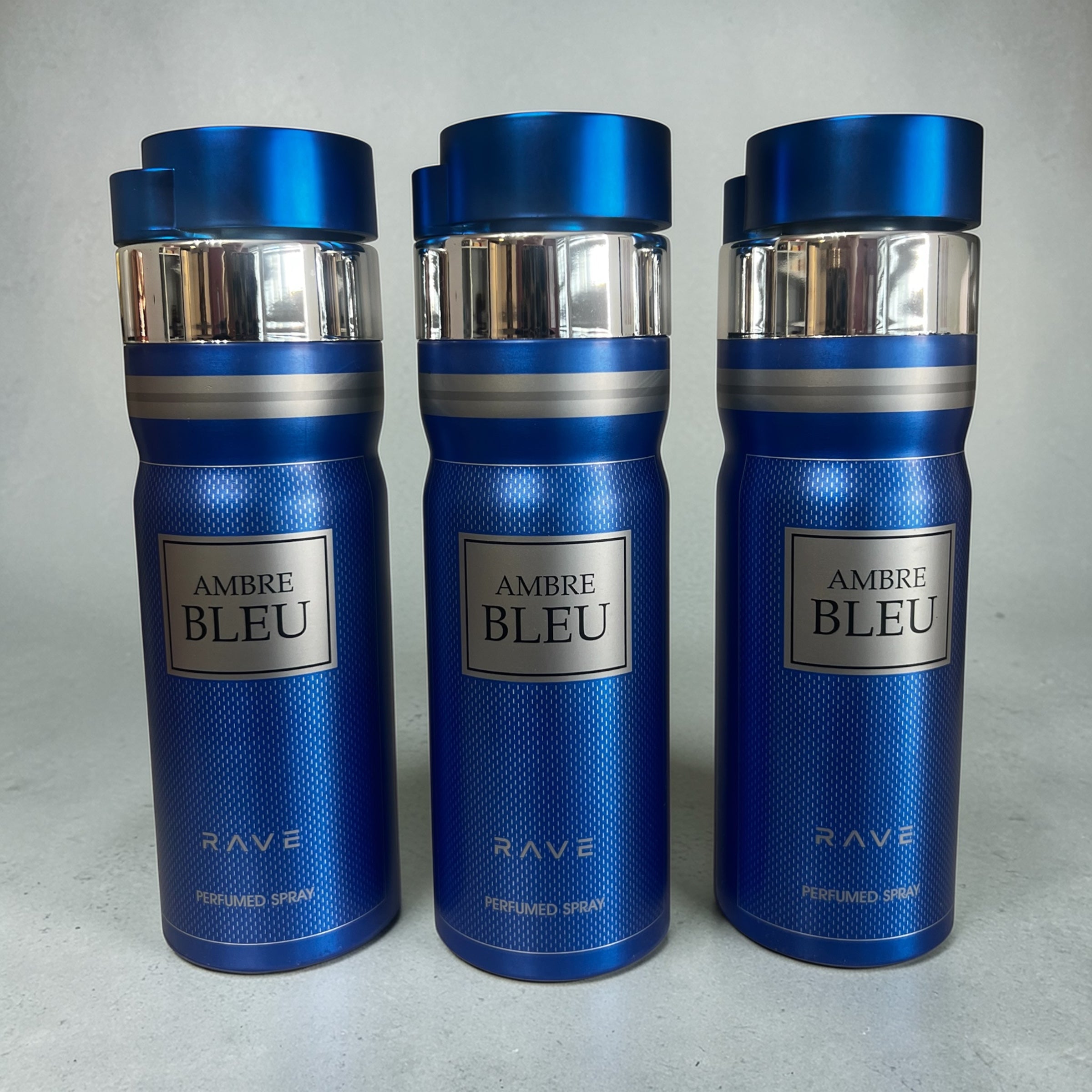 Lattafa Ambre Bleu Deodorant 3 x 200 ml