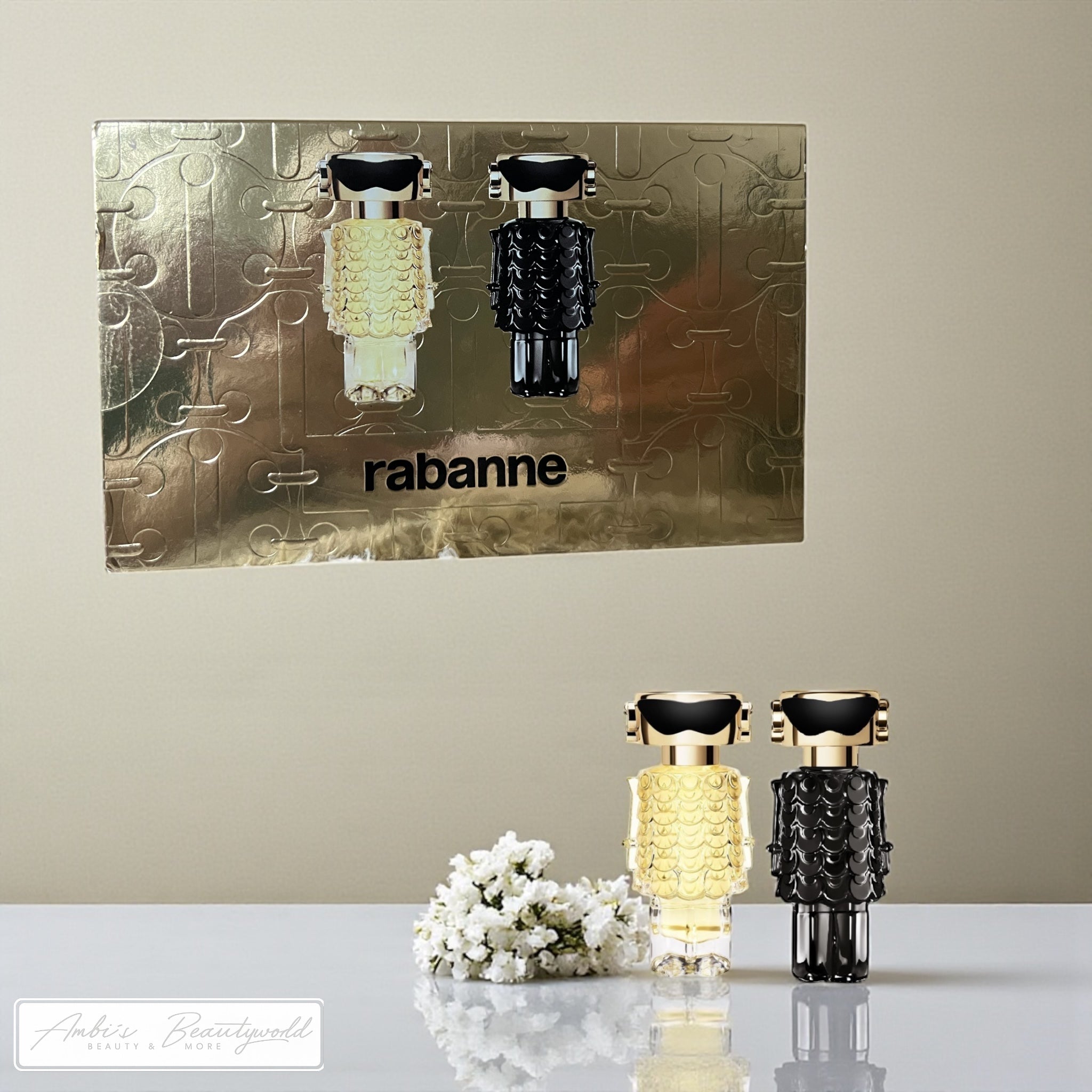 ✨ Paco Rabanne FAME Parfum Set – 2×4 ml Miniaturen ✨