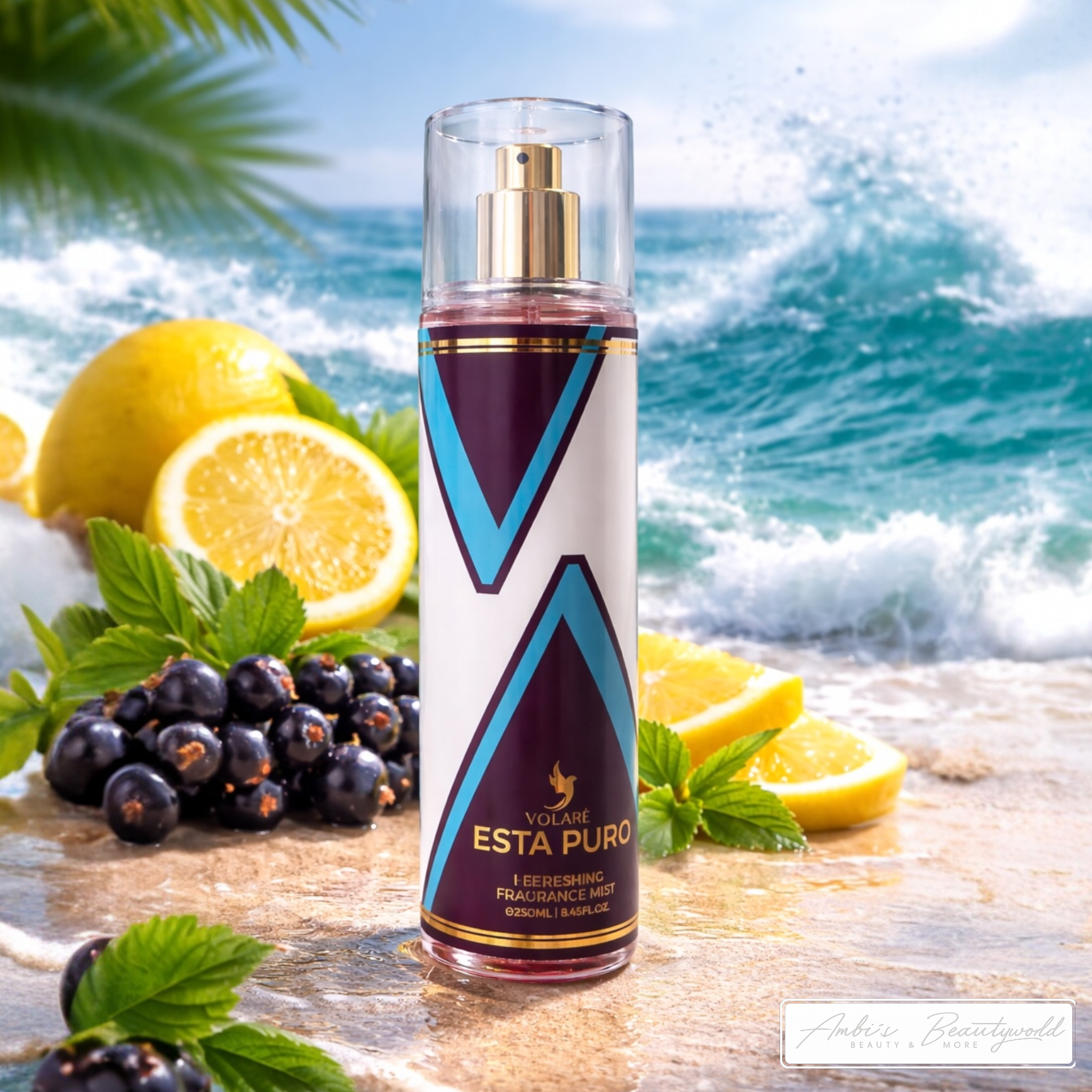 Volare ESTA PURO Body Spray – Frische für den Sommer 250 ml 🍋🌊