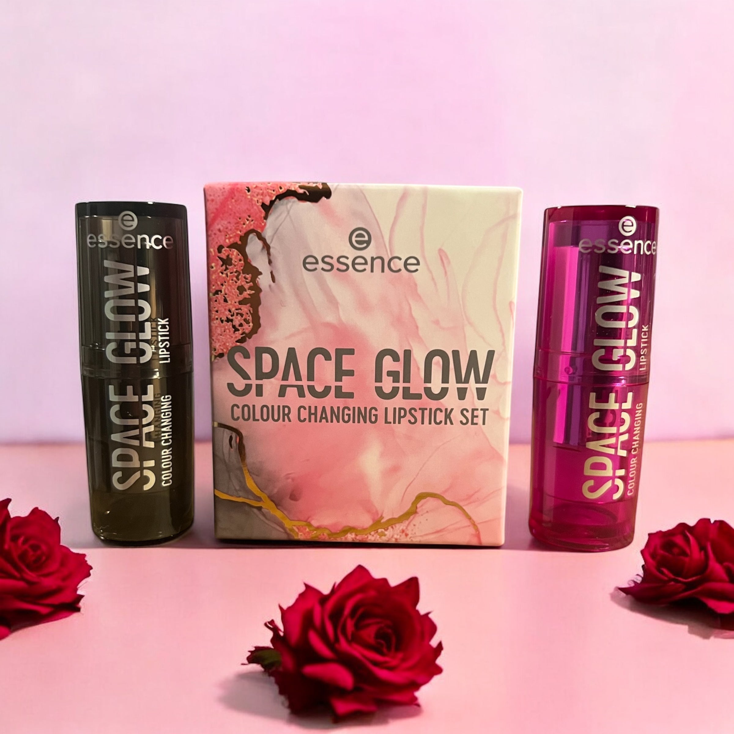 Essence Space Glow Colour Changing Lipstick Set 2 x 3,2 g