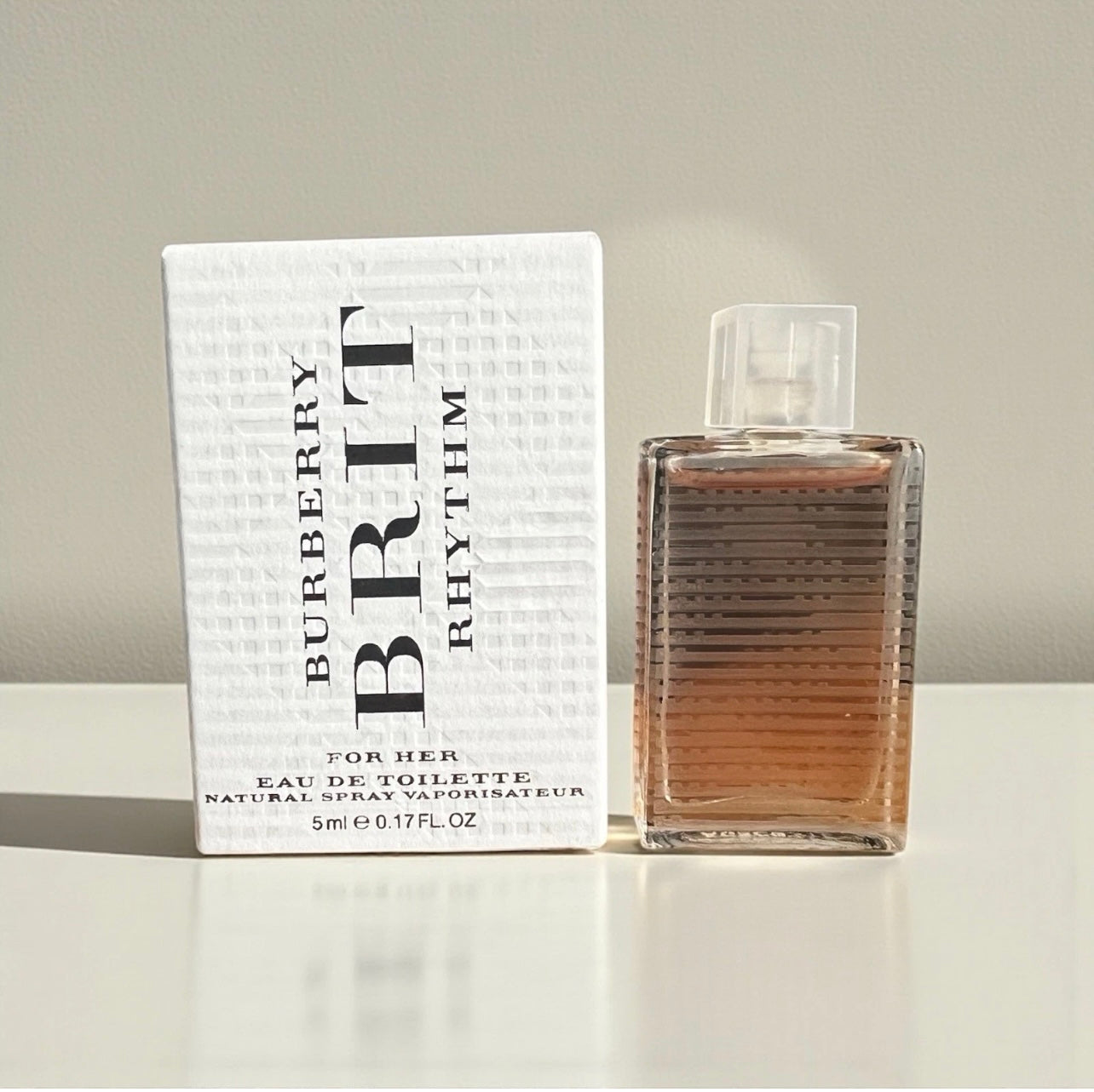 ✨ BURBERRY BRIT RHYTHM FOR HER – 3 x 5 ml Bundle ✨