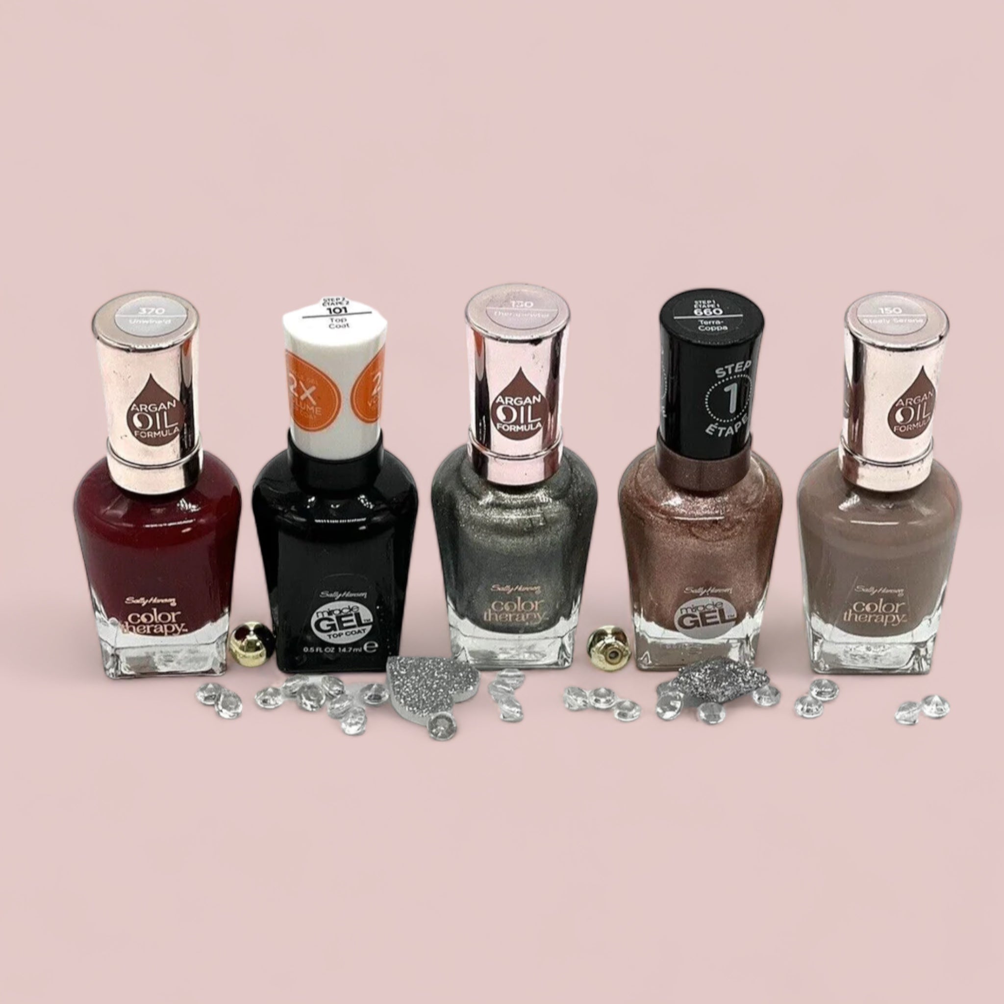 Sally Hansen Nagellack Set 5 x 14,7 ml ÜBERRASCHUNGS MIX