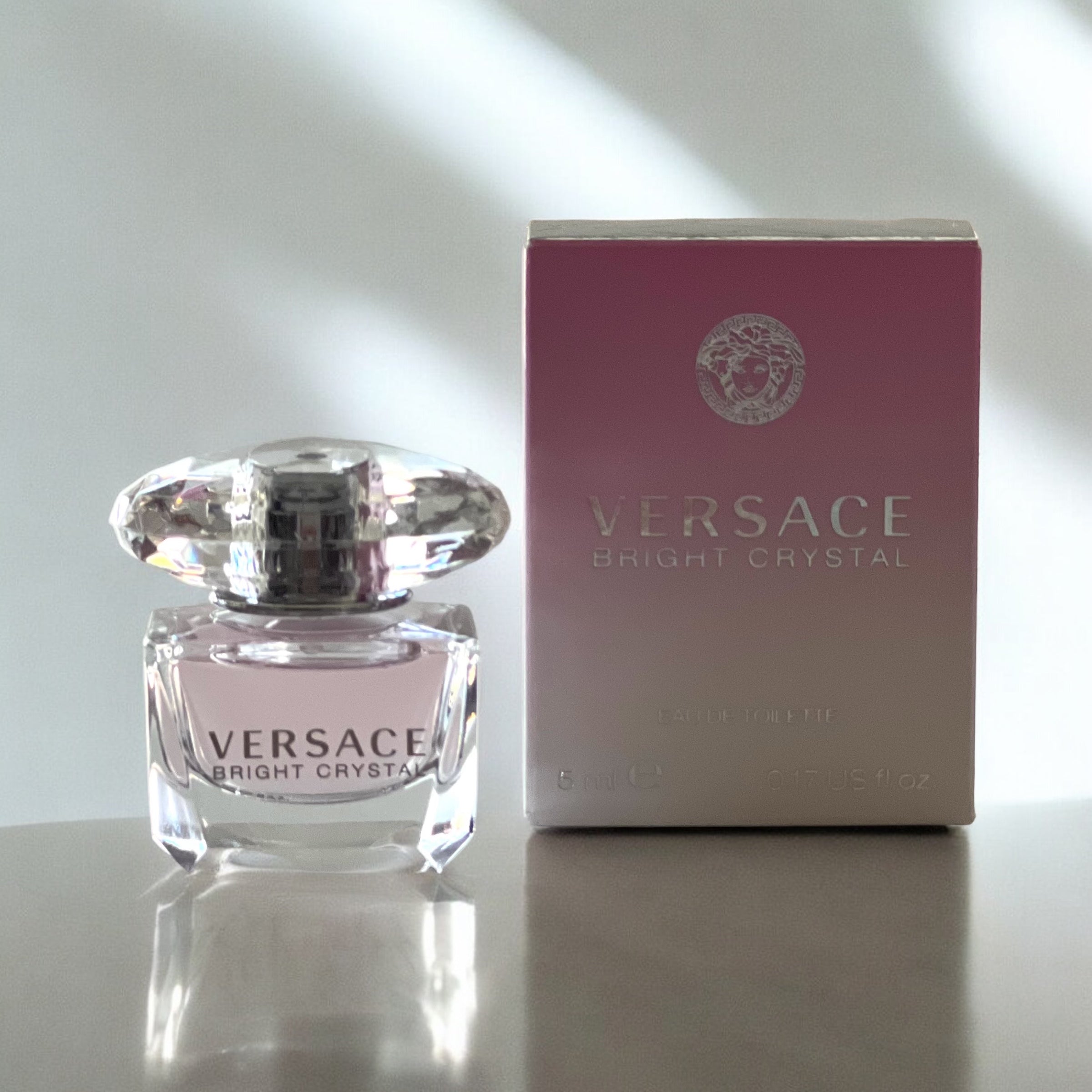 Versace Bright Crystal Eau de Toilette Miniatur 5 ml