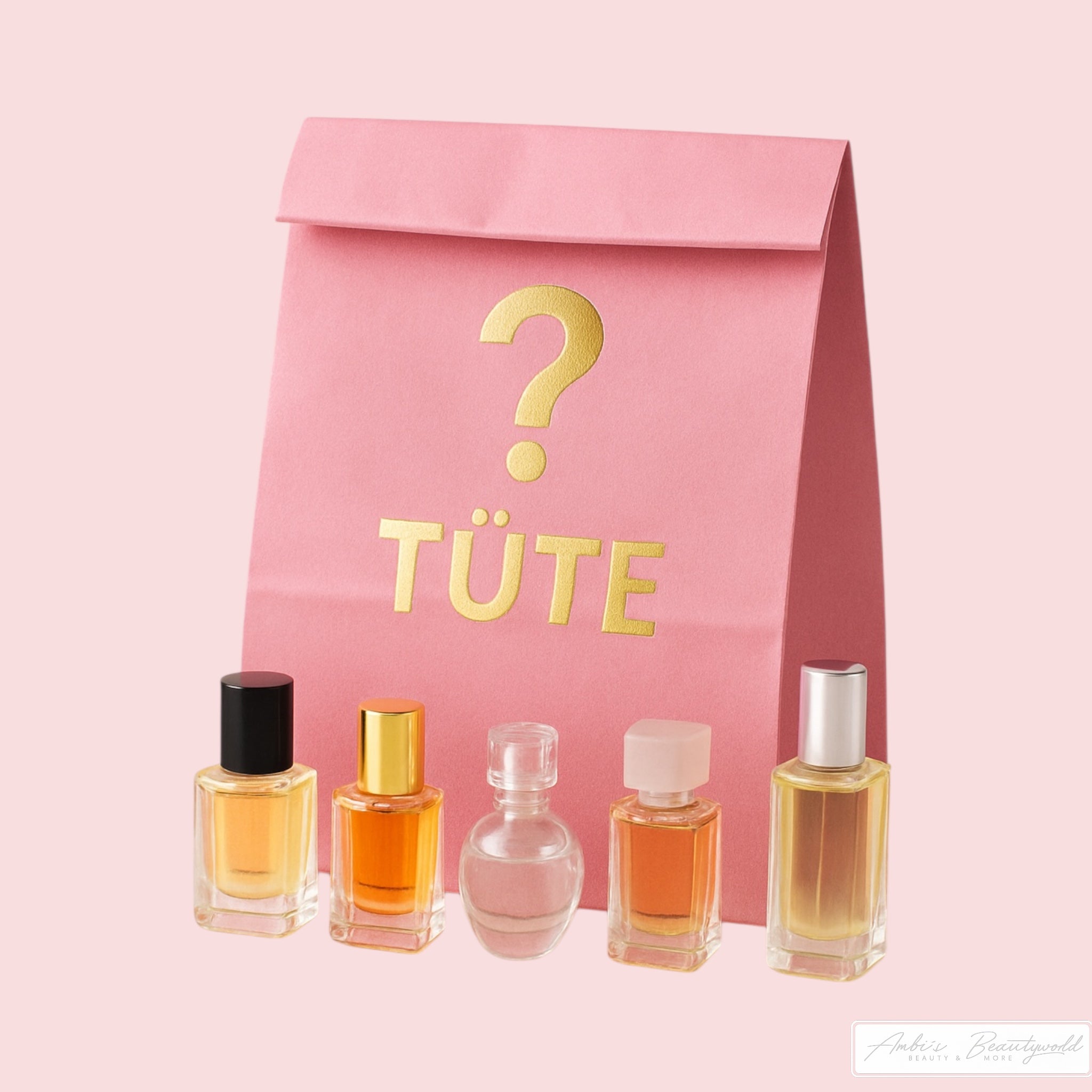 🩷 Duft Tüte – 5-teiliges Mini-Set für echte Parfumliebhaber 👩