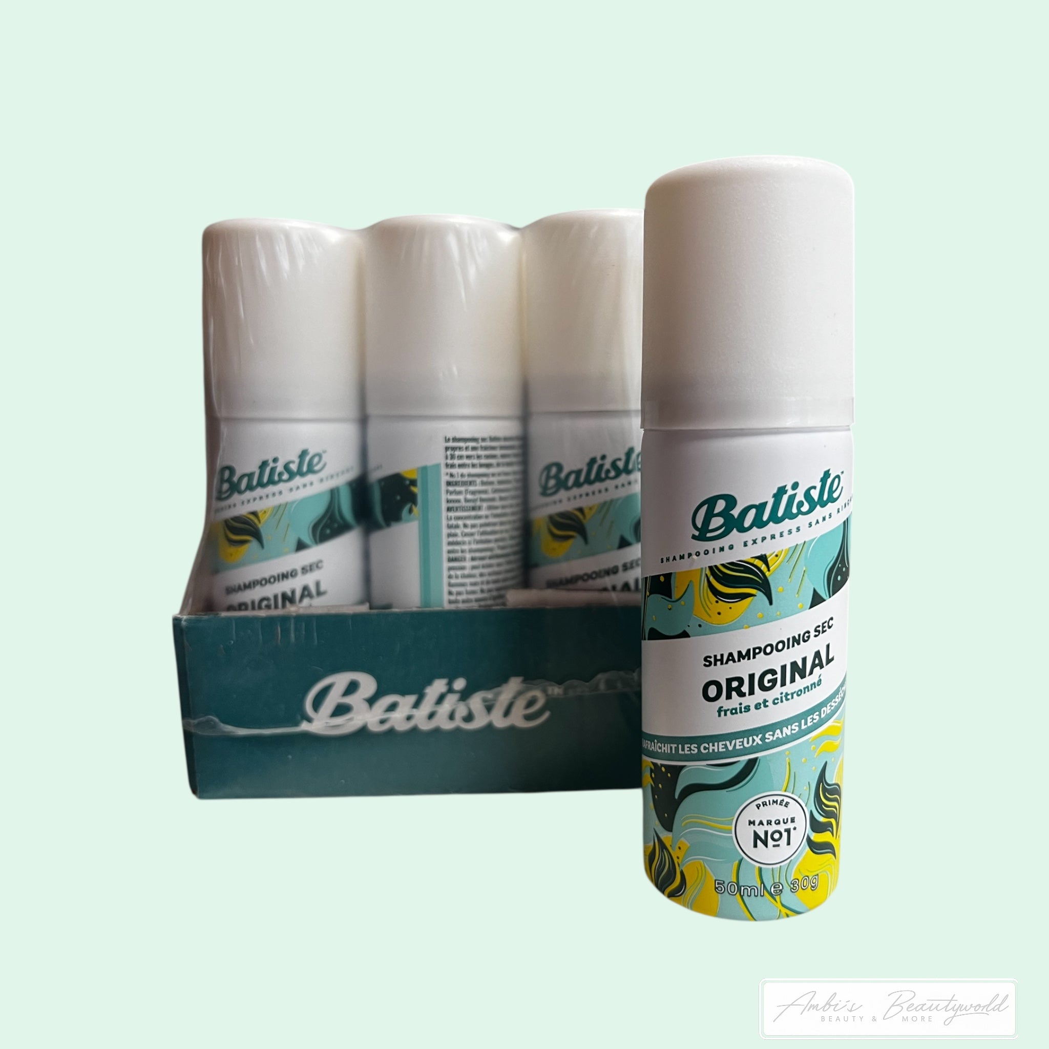 ✨ Batiste Original Trockenshampoo – 6er Reise-Set (6×50 ml) ✨