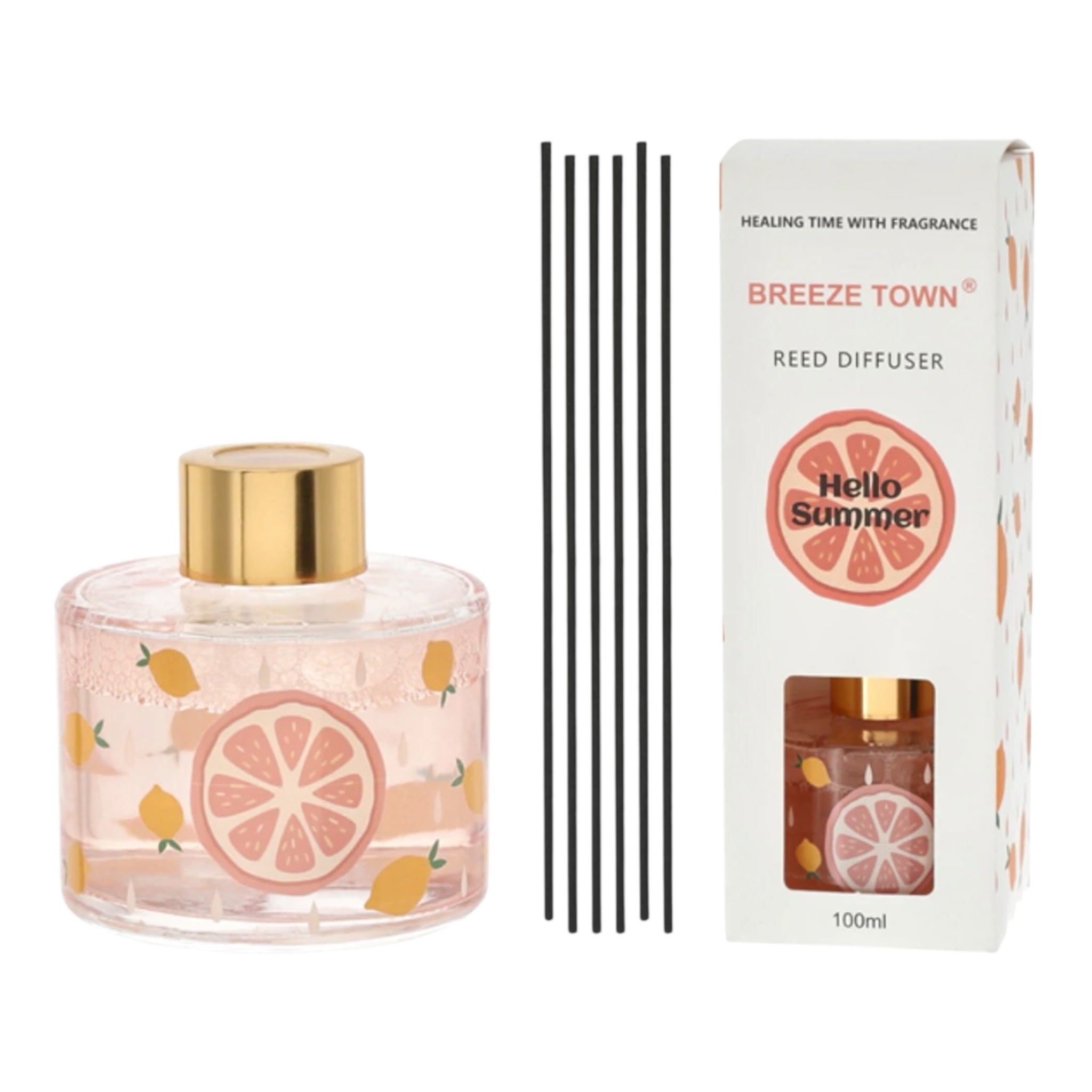 Raumduft im Glas Zitrone 🍋 + Erdbeere🍓 je 100 ml