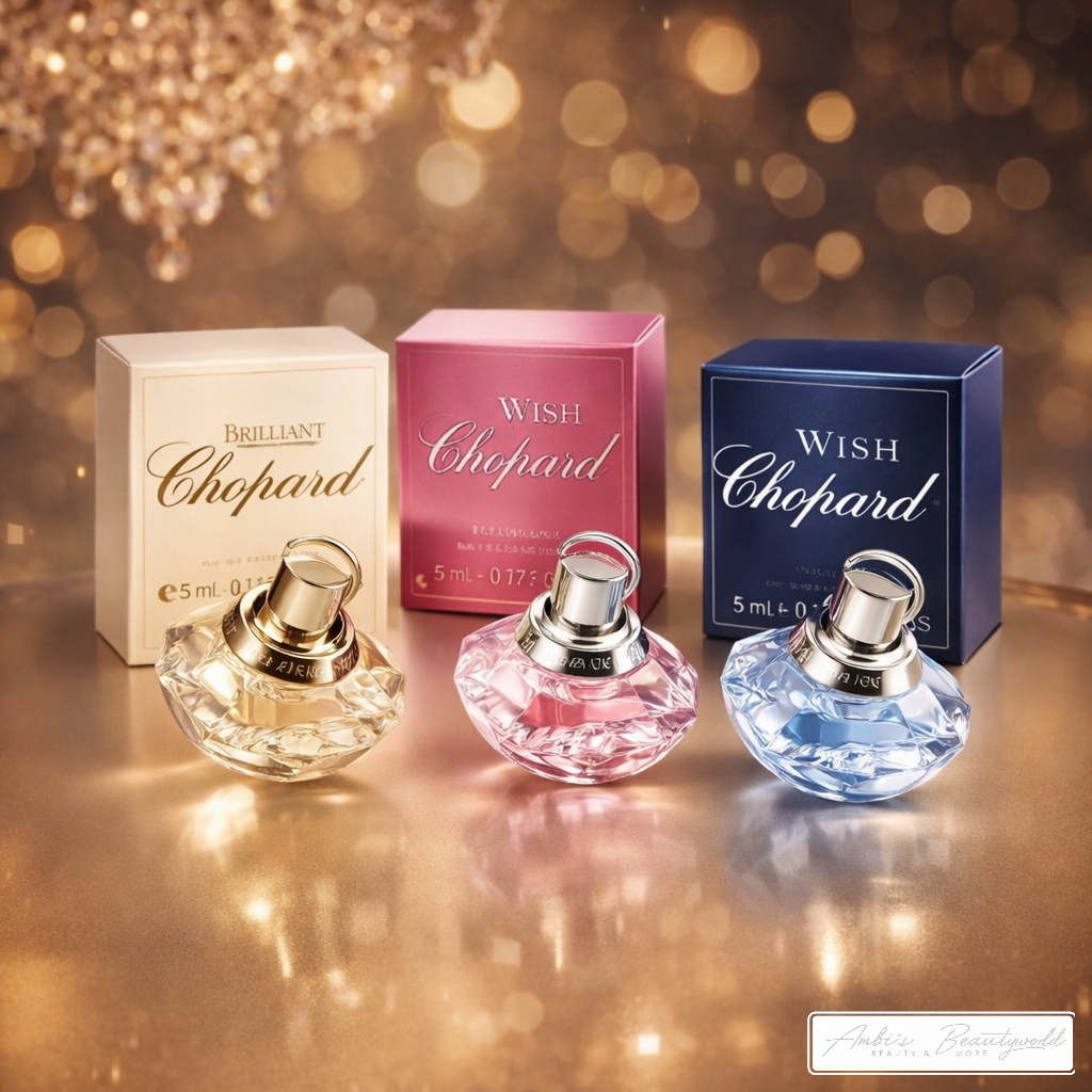 ✨ Wish Chopard Mini Parfum Set – 3 x 5 ml Luxus im Mini-Format ✨