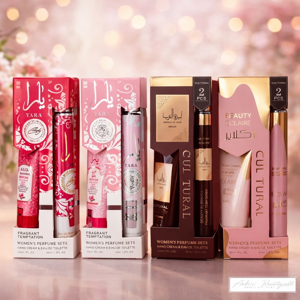 ✨ Taschenparfum & Hand Cream Set – 4 beliebte Duftklassiker ✨